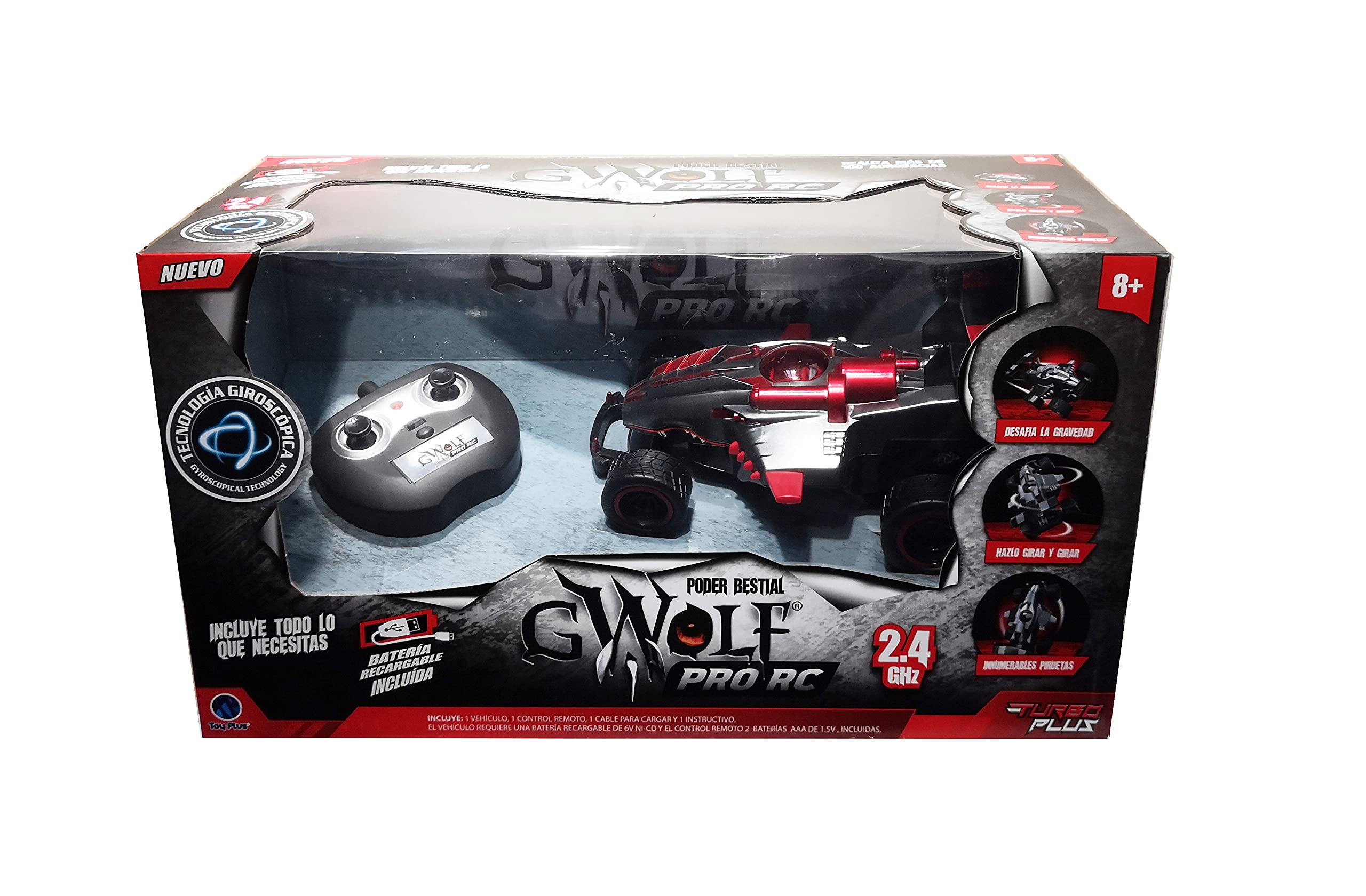 Cargar Batería Auto A Control Remoto Con Bateria Recargable Car