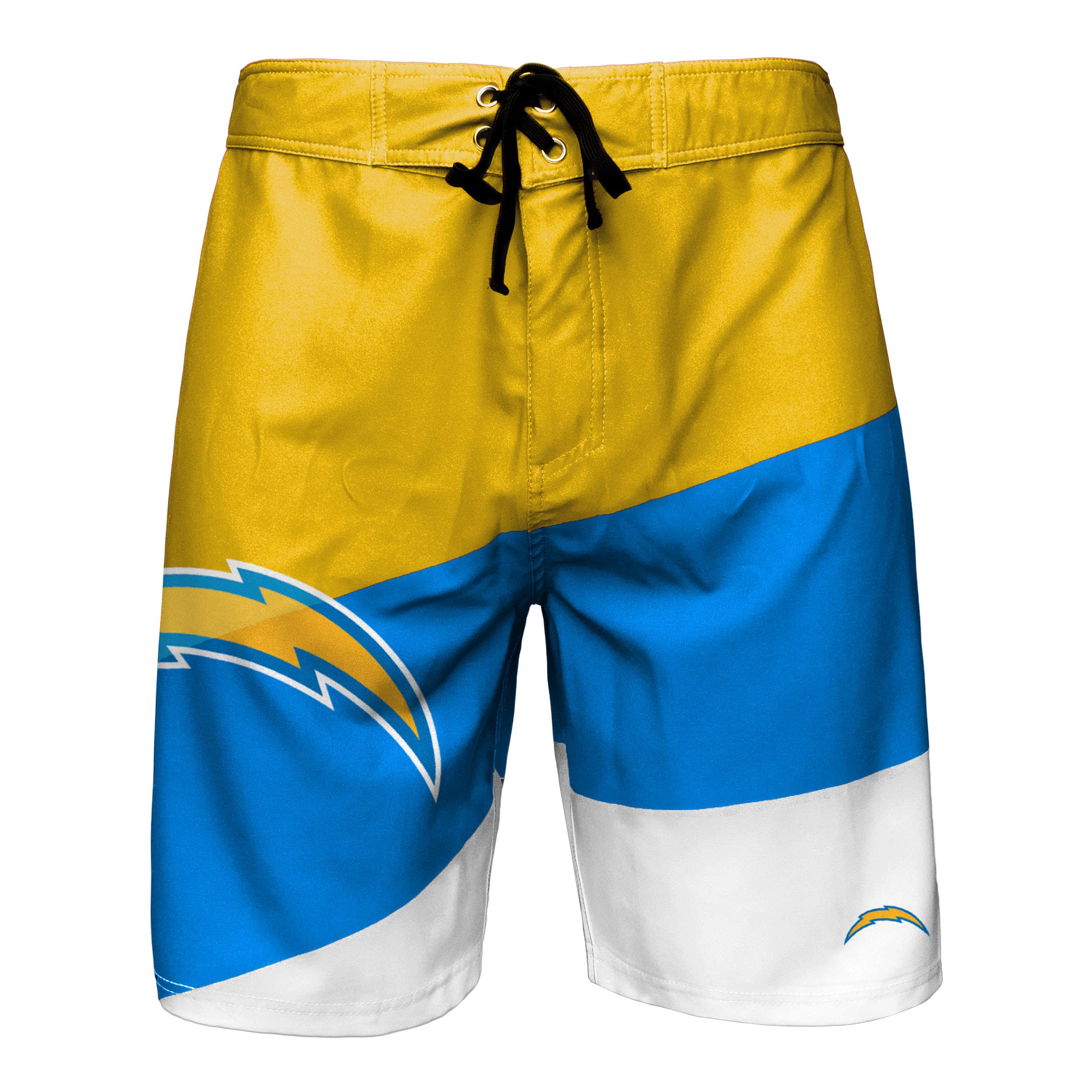 FOCO Mens NFL Team Logo Color Dive Swim Boardshorts