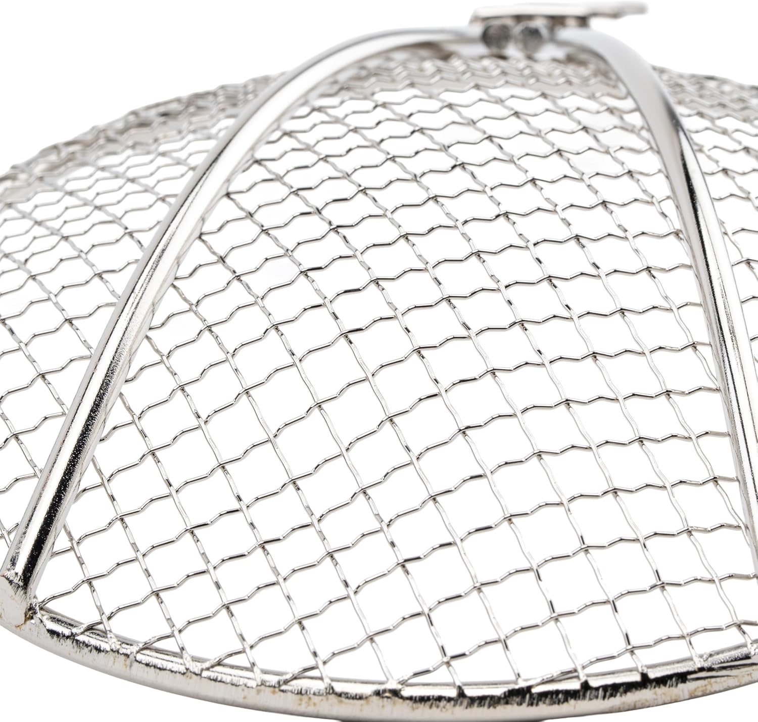 Winco Round Wire Skimmer, 9-Inch, Nickel