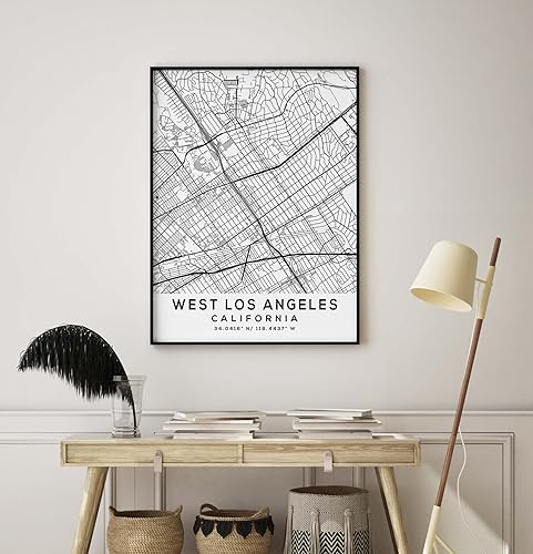 Miniatura 8 de Mapa de West Los Angeles, California, Light 2 (36x48)