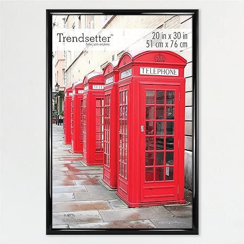 Cuadro para póster de MCS Trendsetter, negro, 20 x 30 pulgadas, individual