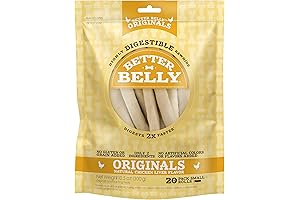 Better Belly Chicken Liver Small Rawhide Rolls