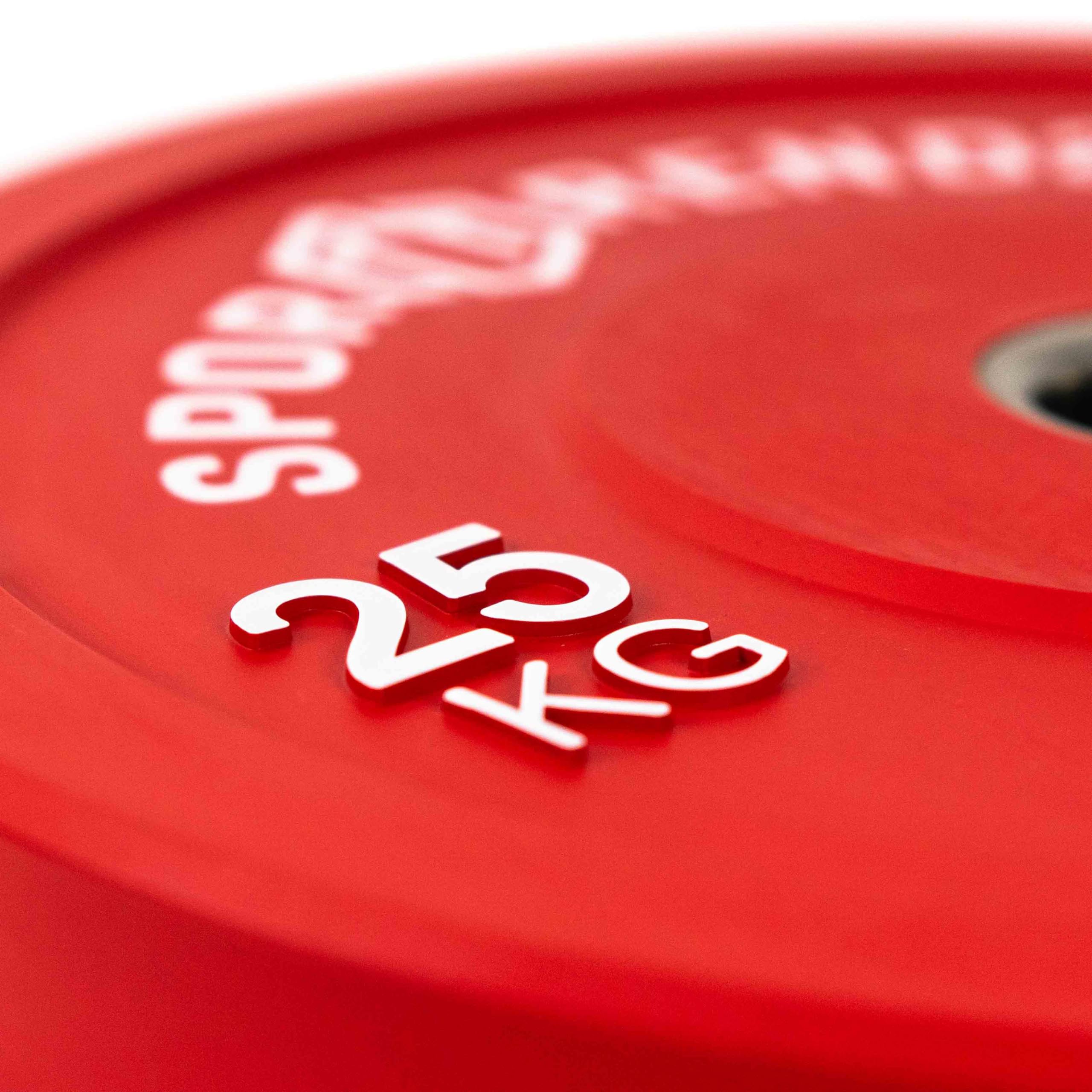 Sporttrend 24® Bumper Plate Gewichtswahl | Gewichtsscheibe Gewichtscheibe Hantelscheibe Hantelgewichte Fitness Scheiben Gewicht Gewichte Weightplate Weight Plate Weights für Langhantel Hantelstange