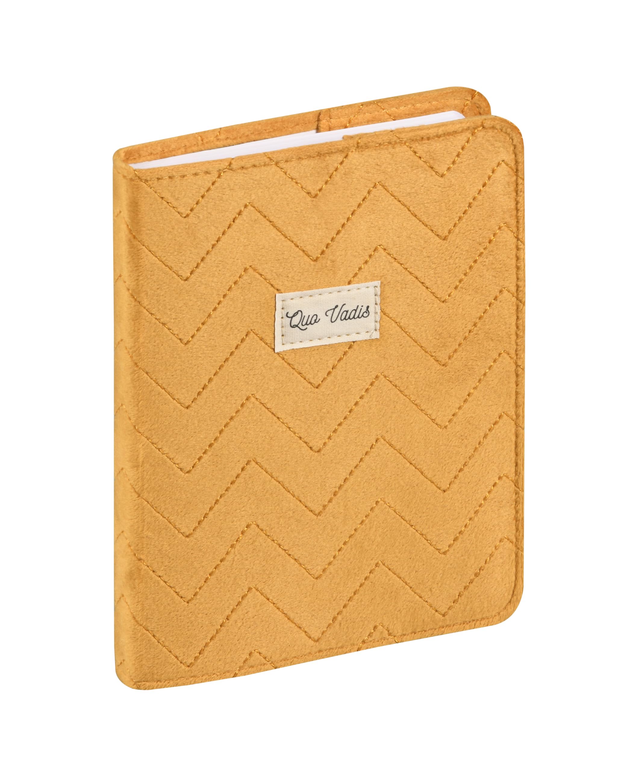 Quo Vadis - 2024-2025 school year diary - Eurotextagenda - daily - multilingual - Colette - yellow - 12 months from August to July - 12 months - 12 x 17 cm - Clairefontaine white paper - Made in