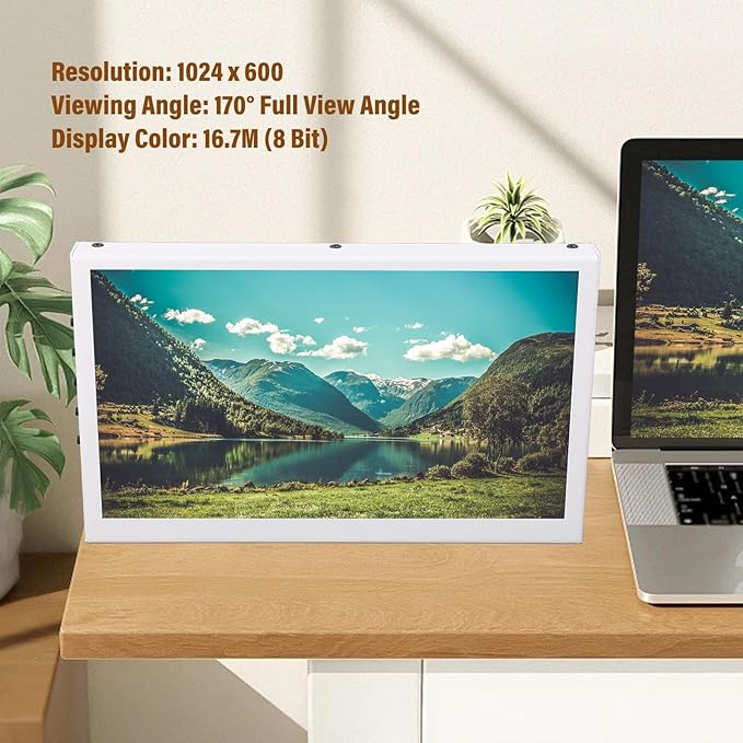 Monitor Portátil Táctil de 7 Pulgadas HD con Altavoces Integrados miniatura 3