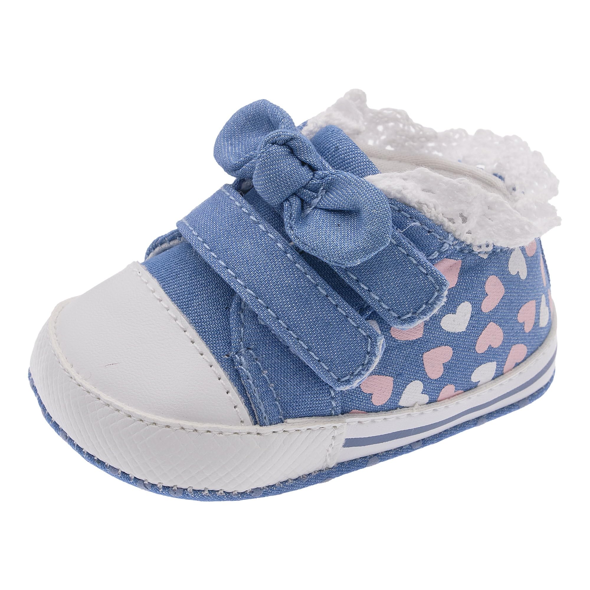 Chicco, Scarpe Bambina, Sneakers Bambina, con Chiusura con Doppio Strappo, Scarpe Neonata 0-24 Mesi, Designed in Italy
