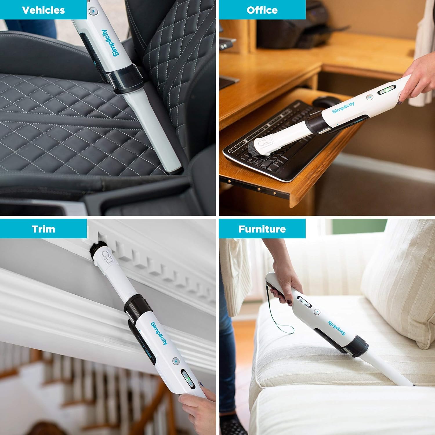 TOP оƒƒERS Cordless Handheld Vacuum by Simplicity, S5 Mini Vacuum with Extendable Dust Cup, Desk Vacuum, 2 Speeds Flаѕh Sаlе Cordless Handheld Vacuum by Simplicity, S5 Mini Vacuum with Extendable Dust Cup, Desk Vacuum, 2 Speeds