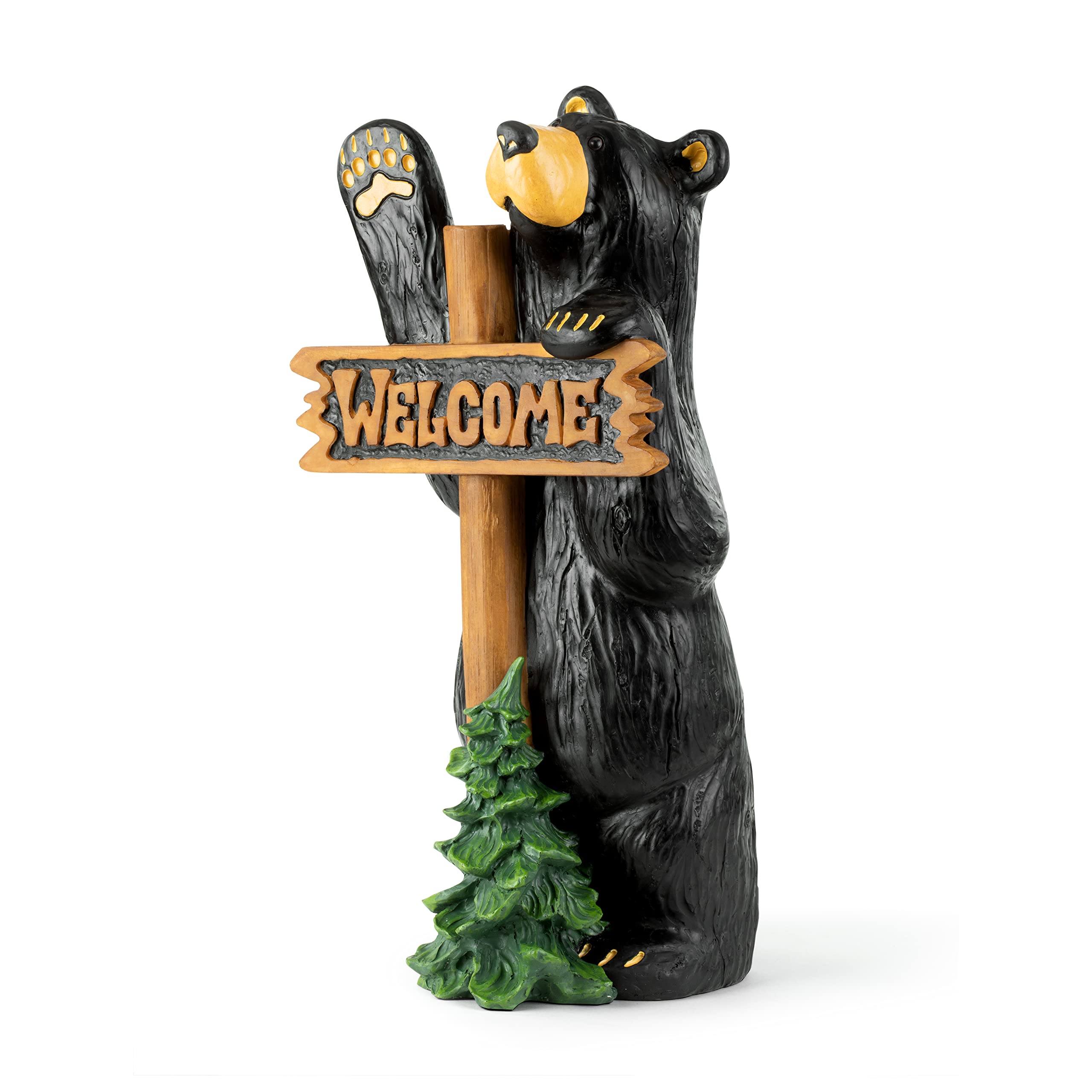 Amazon.com: DEMDACO Bearfoots by Jeff Fleming Welcome Bear 