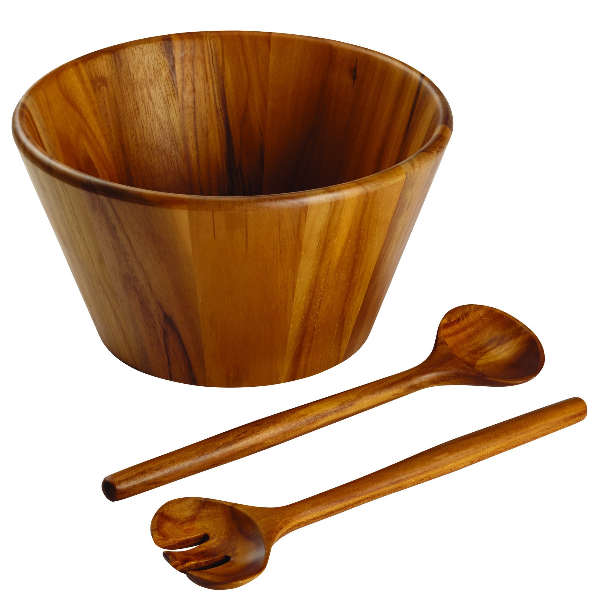 Anolon Pantryware 3-Piece Teak Wood Salad Serving Set