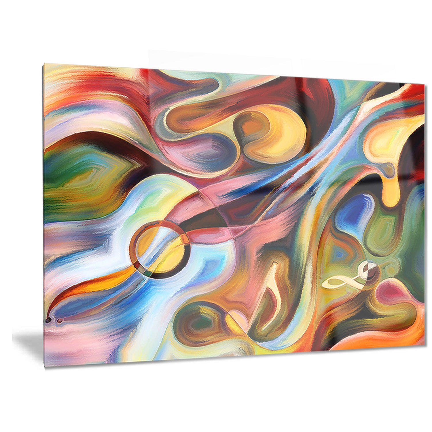 Amazon.com: Designart Beyond The Frames-Music Arte abstracto de
