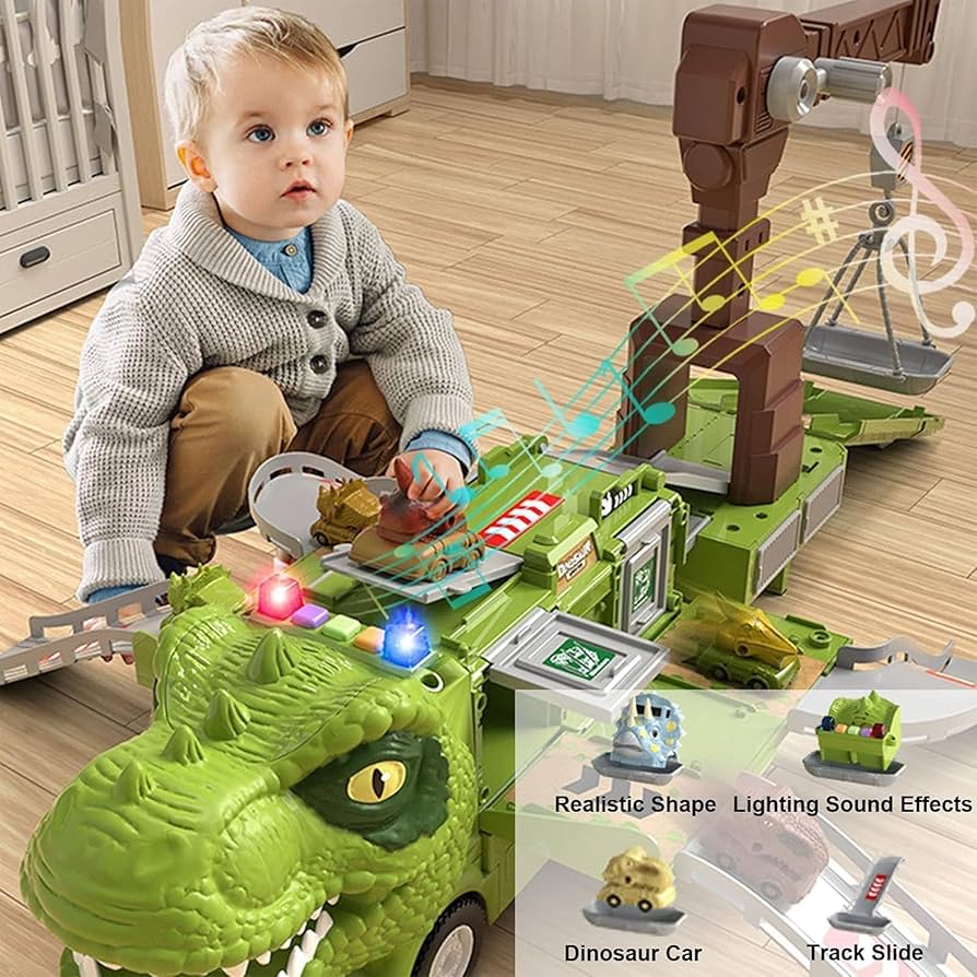 Amazon.co.jp: 恐竜変形 エンジニアリングトラック トラック