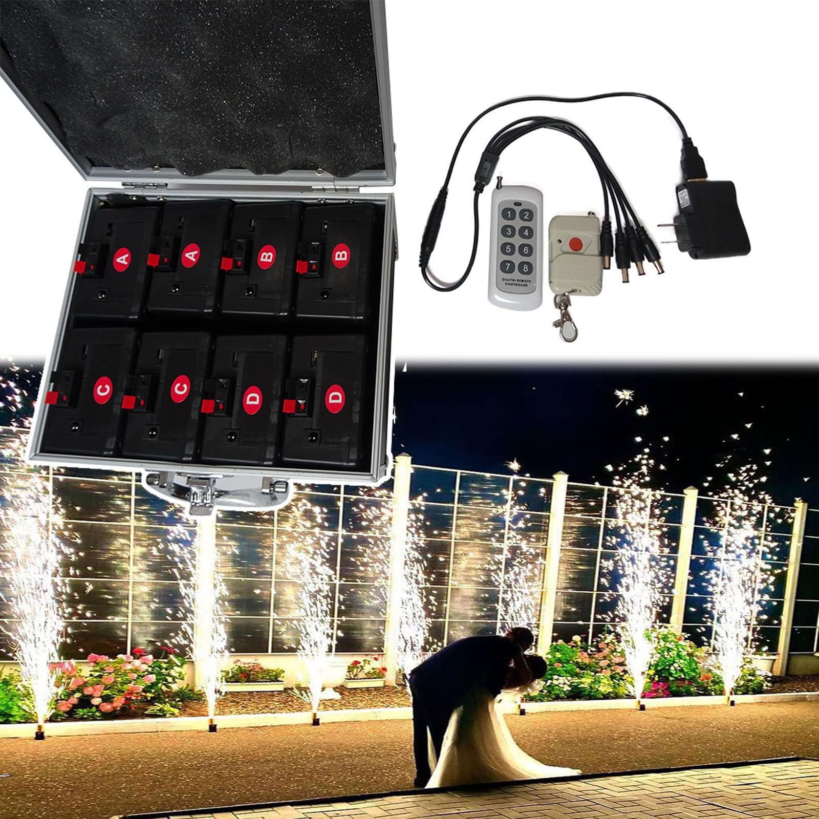 Wasd3Pods Encendedor de Fuegos Artificiales a Distancia – Seguro, Ecológico y Fácil de Usar para Adultos, Ideal para Fiestas y Eventos,10pcs — view 8