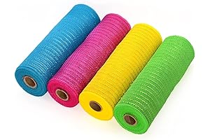 Deco Mesh Ribbon for Summer Vibrancy