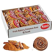 Vista 1 de Rollos de Canela para el Desayuno 18 Pasteles Envueltos Individualmente Pasteles de Canela para Bocadillos Bocadillos para el Café Bocadillos