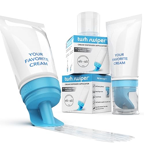 Miniatura 1 de Eli & Ali Tush Swiper - Crema para dermatitis de pañales y aplicador de pasta de glúteos, ajuste universal para la mayoría de las cremas de pañales