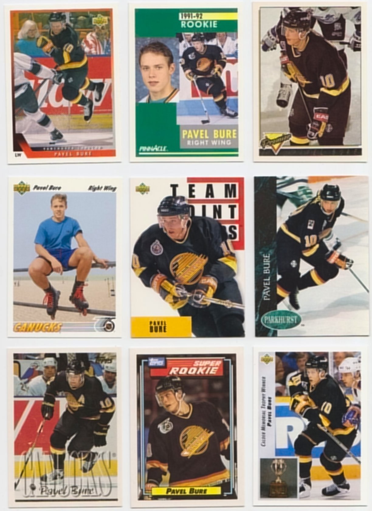 Pavel Bure / 12 Different Hockey Cards Featuring Pavel Bure at Amazon's  Sports Collectibles Store