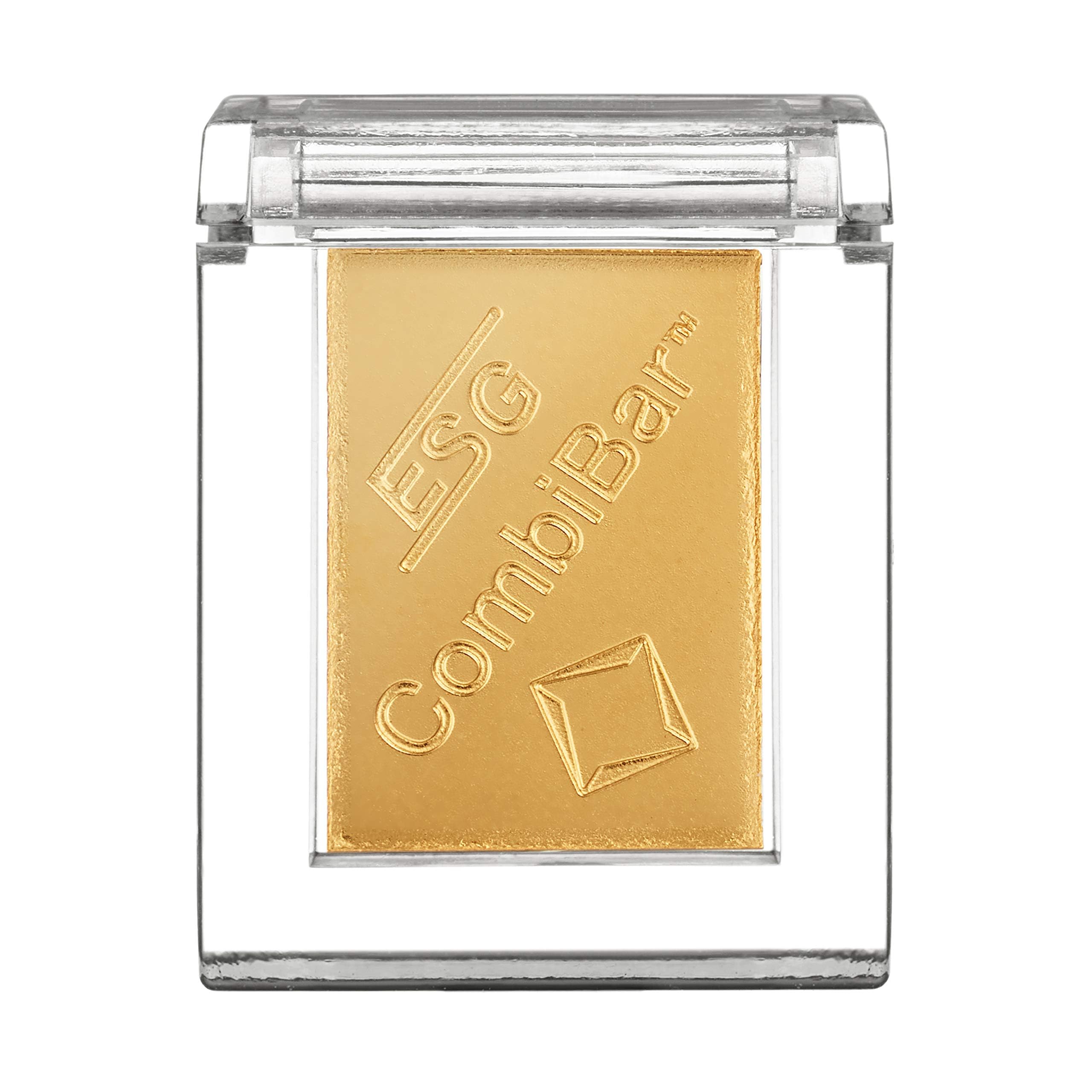 Goldstücke24 - Geschenk zur Kommunion - Goldbarren 1g in hochwertiger Kapsel inkl. Etui (weiß) und Grußkarte - Gold zur Kommunion verschenken