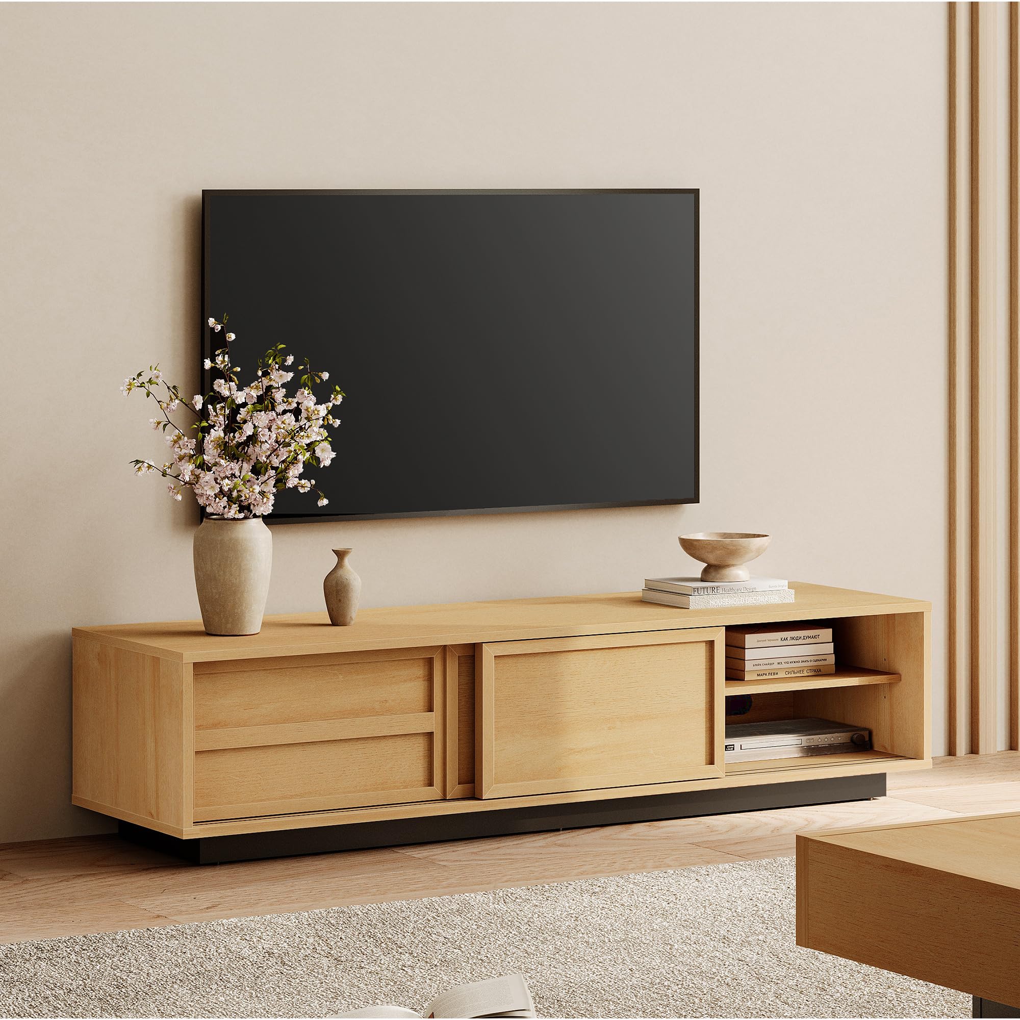 WAMPAT テレビ台 テレビボード ローボード TV ボード 木製 引出付き Amazon｜WAMPAT テレビ台 テレビボード ローボード TV ボード 木製
