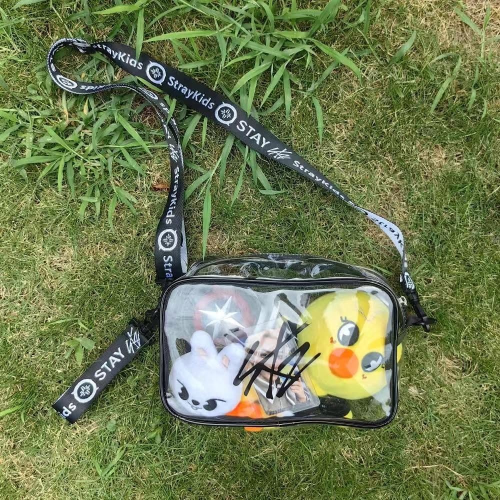 Kpop Merch Lightstick Display Pvc Bag Straykids World Tour Concert