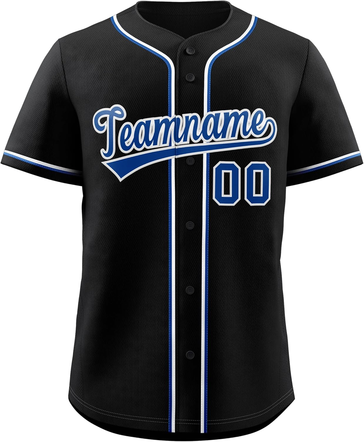 Black&blue&white