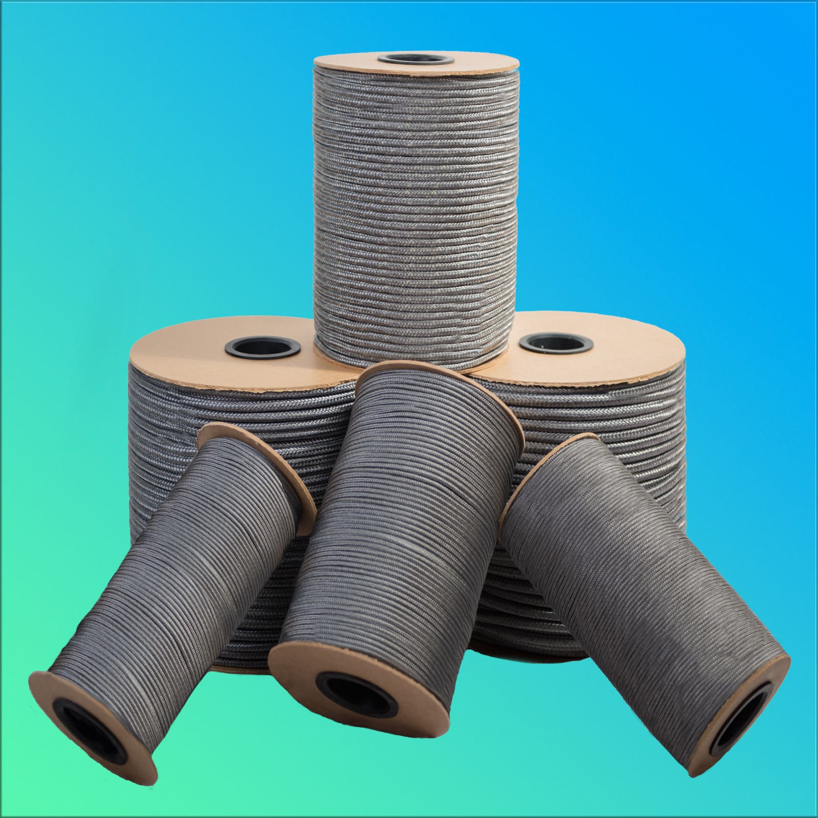 Polypropylenseil 10mm / 50m Stahl-Grau