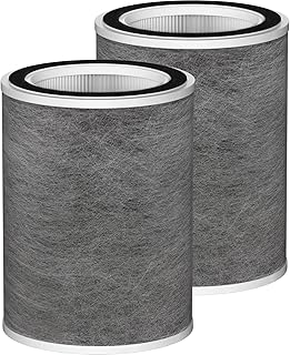 HP201 Replacement Filter Compatible with HP201 HP202 & HC502 Air Purifier MAX, Compare to # HE2FKBASMB & HE2FKBAS 2 Pack