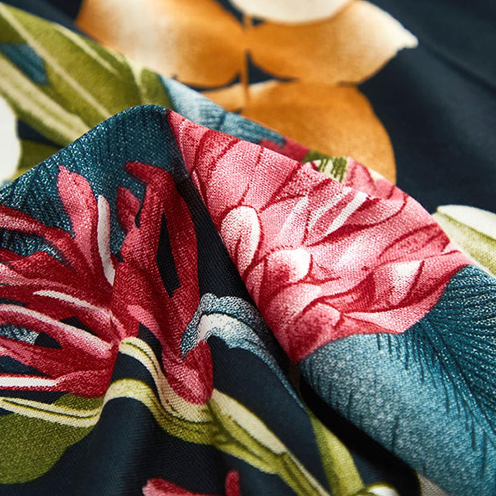 Mswborml Printed Futon Covers Slipcovers No Arms, Stretch Armless Couch Cover with Skirt, Soft Armless Futon Cover 3/2 Seater Stretch Sofa Bed Slipcover, 1-Piece Form Fit Futon Cover,E,160~190CM