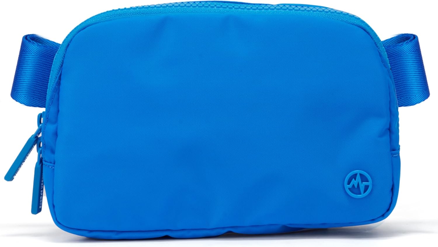 Pander Two Way Zipper Fanny Pack Nylon Everywhere Belt Bag for Women, Water Repellent Waist Packs, Crossbody Bags with Adjustable Strap (Capri Blue).