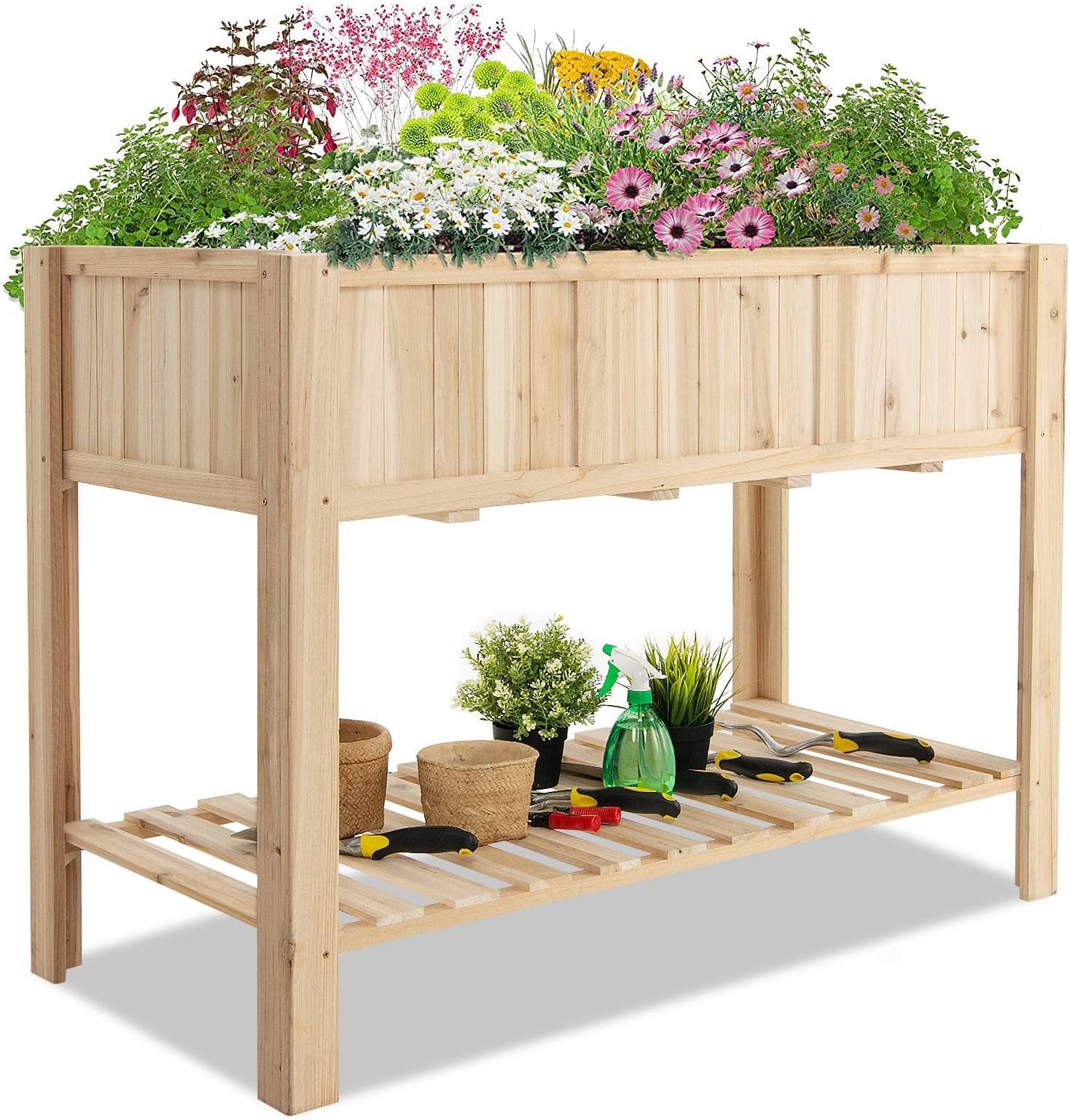 Vegtrug RHP6002N Herb Garden, 80cm x 78cm x 58cm Amazon.co.uk Garden