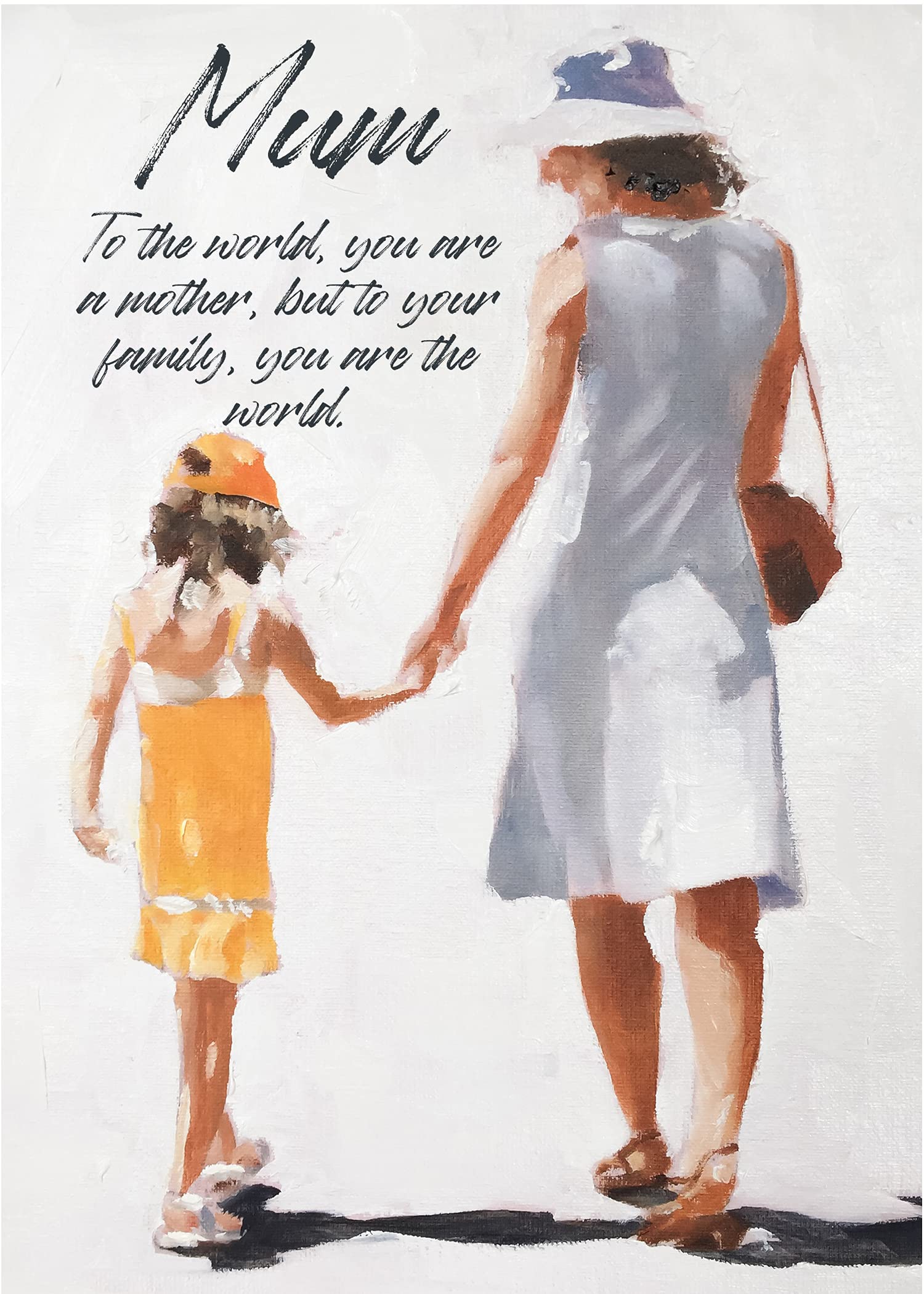 James Coates Mum Birthday Card, A5 Size
