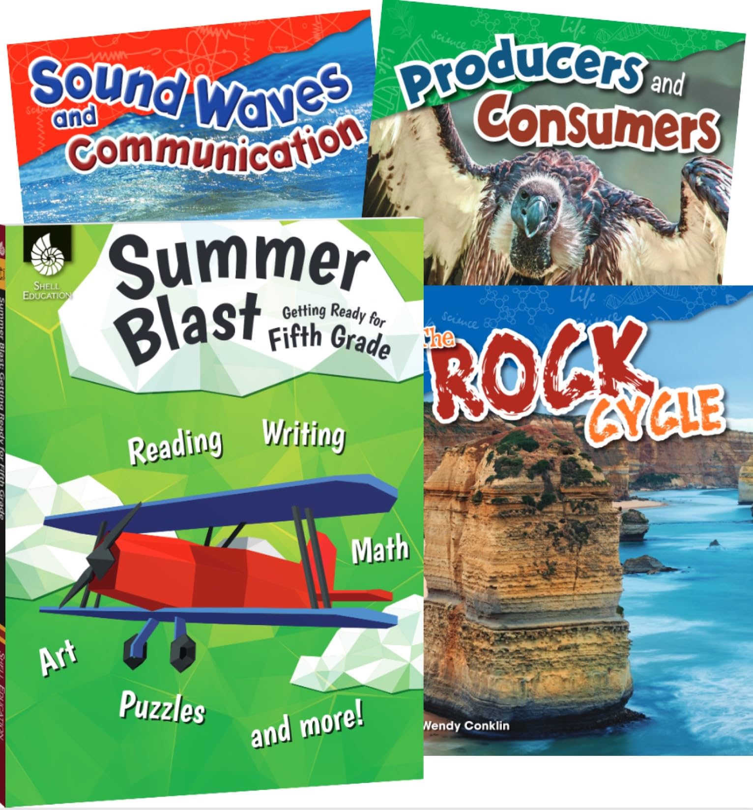 Learn-at-Home: Summer Science Bundle Grade 5 Discover Summer Science: A Comprehensive Grade 5 Bundle with Readers and Activities for Home and Classroom Learning
