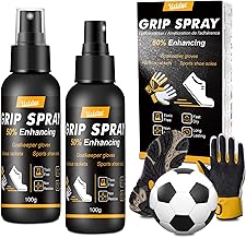 Grip Spray Goalkeeper Gloves, 200 g Goalkeeper Gloves Spray for Improved Ball Control, Football Training Accessories, Grip Booster Spray for Football, Basketball, Golf, Pole Dance, Tennis