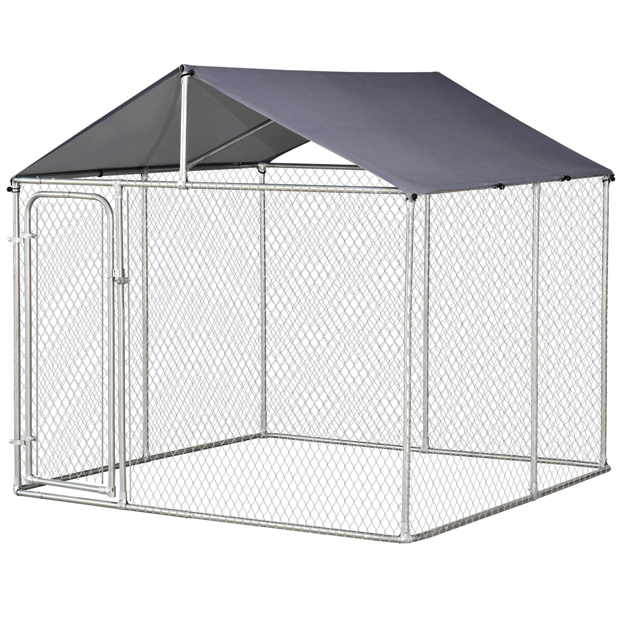 Buy PawHut Dog Kennel Outdoor Heavy Duty Playpen with Galvanized Steel