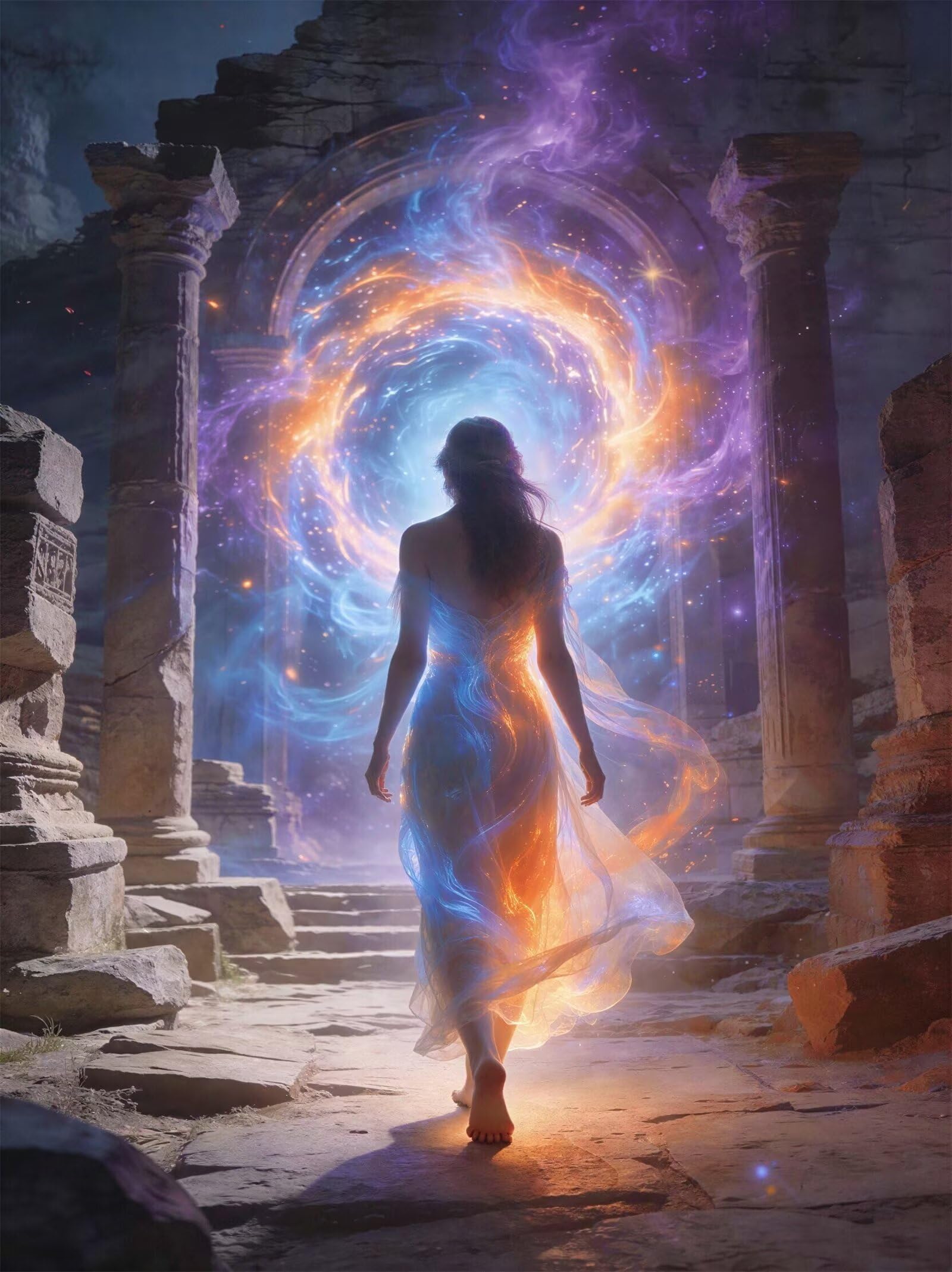 Puzzle de 2000 Piezas para Adultos, Nebulosa del Pilar 100x70cm, Rompecabezas 2000 Piezas Adultos, Juego Antiestrés y Desafío de Creatividad, Regalo para Noches de Juego