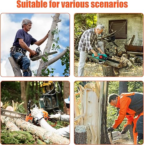 Miniatura 7 de Kit de plantilla de afilador de motosierra, herramienta de afilado de motosierra rápida portátil, accesorio manual de afilador de hoja de sierra de