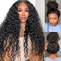 Vista 24 de 99J - Pelucas de cabello humano con encaje frontal transparente HD de 13 x 6 pulgadas, color burdeos, para mujer, densidad del 180%, color rojo