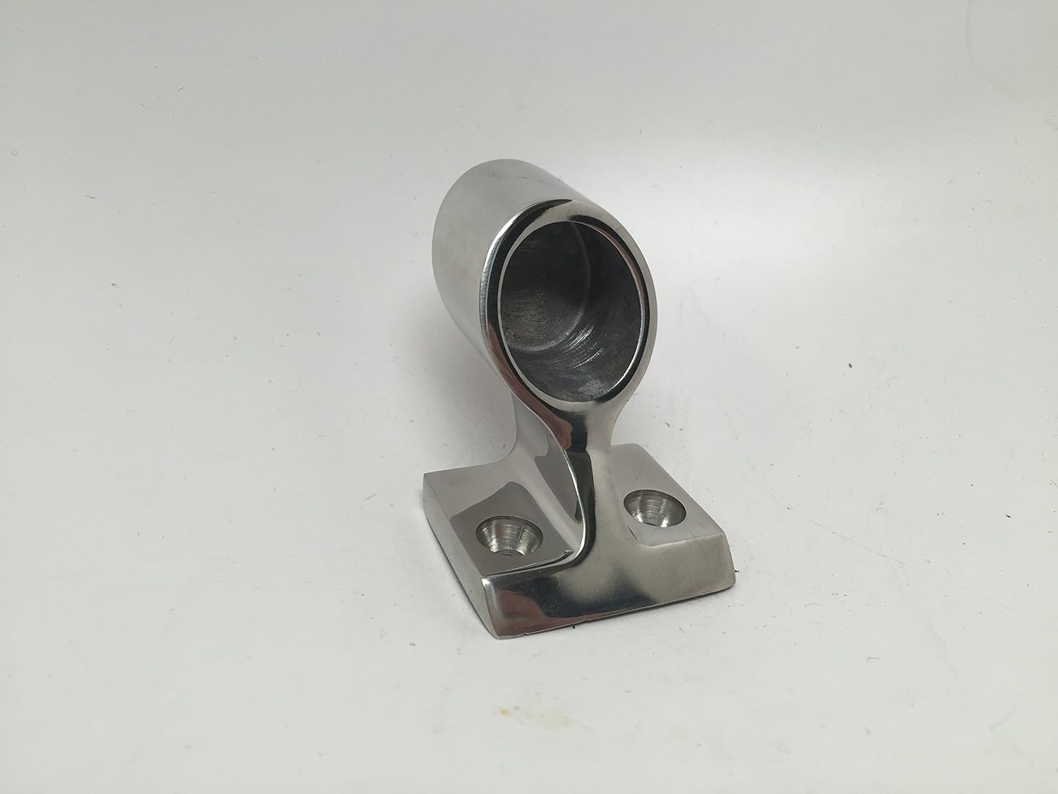 Marine Boat Durable Stanchion Hand Rail Fitting SS 316 120 DEG END 7/8" 22.2MM