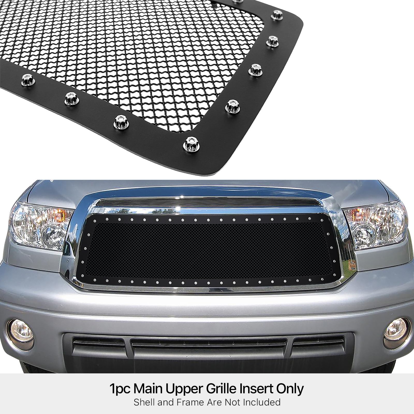 Amazon.com: APS Premium Stainless Steel Black Mesh Rivet Studs