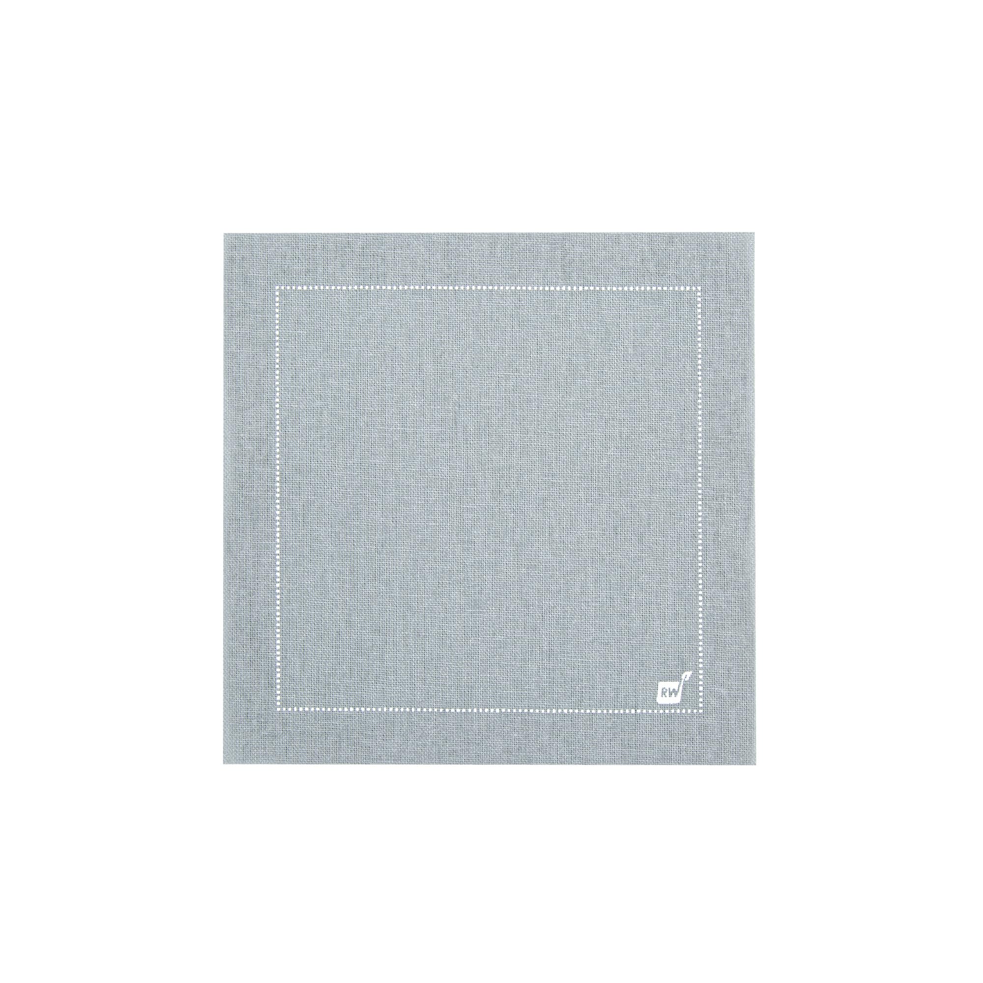 Napluxe - Tovaglioli di carta grigi in cotone biologico, morbidi e resistenti, 11,4 x 11,4 cm, usa e getta e riciclabili, confezione da 50 ct, per ristoranti