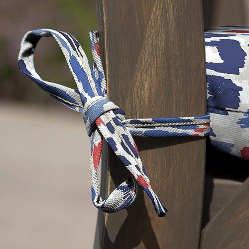 Miniatura 7 de Arden Selections Cojín de asiento exterior 18 x 19, azul Clark