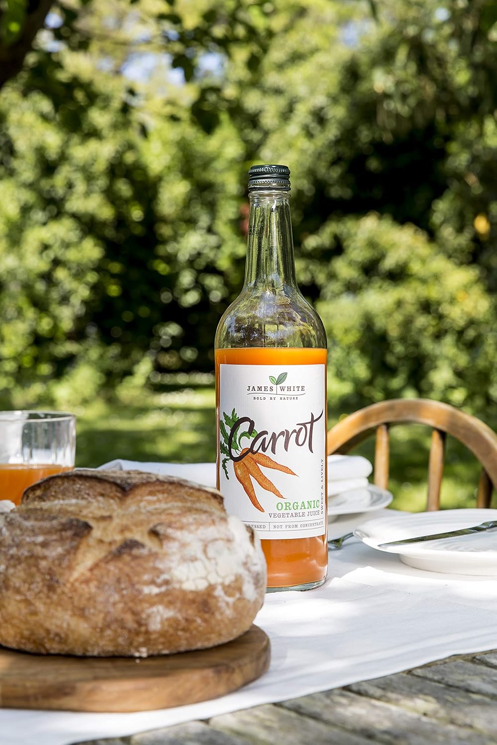 James White Organic Carrot Juice 750ml (Pack of 6)