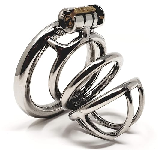 Bondage Masters Male Chastity Device with Lightweight Cage, 1 Count (Pack of 1)