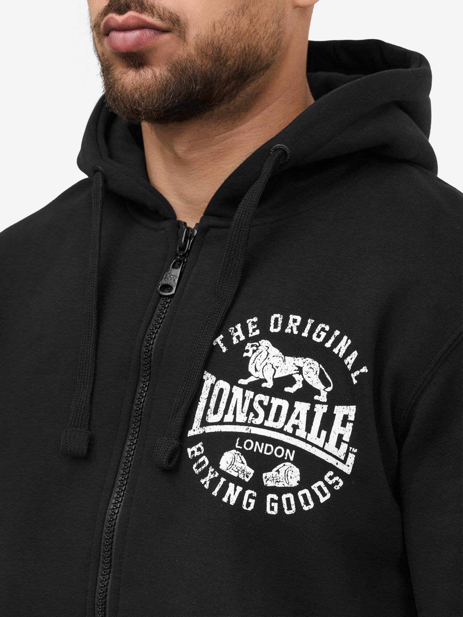 Lonsdale bluza z kapturem Mężczyźni Seghill