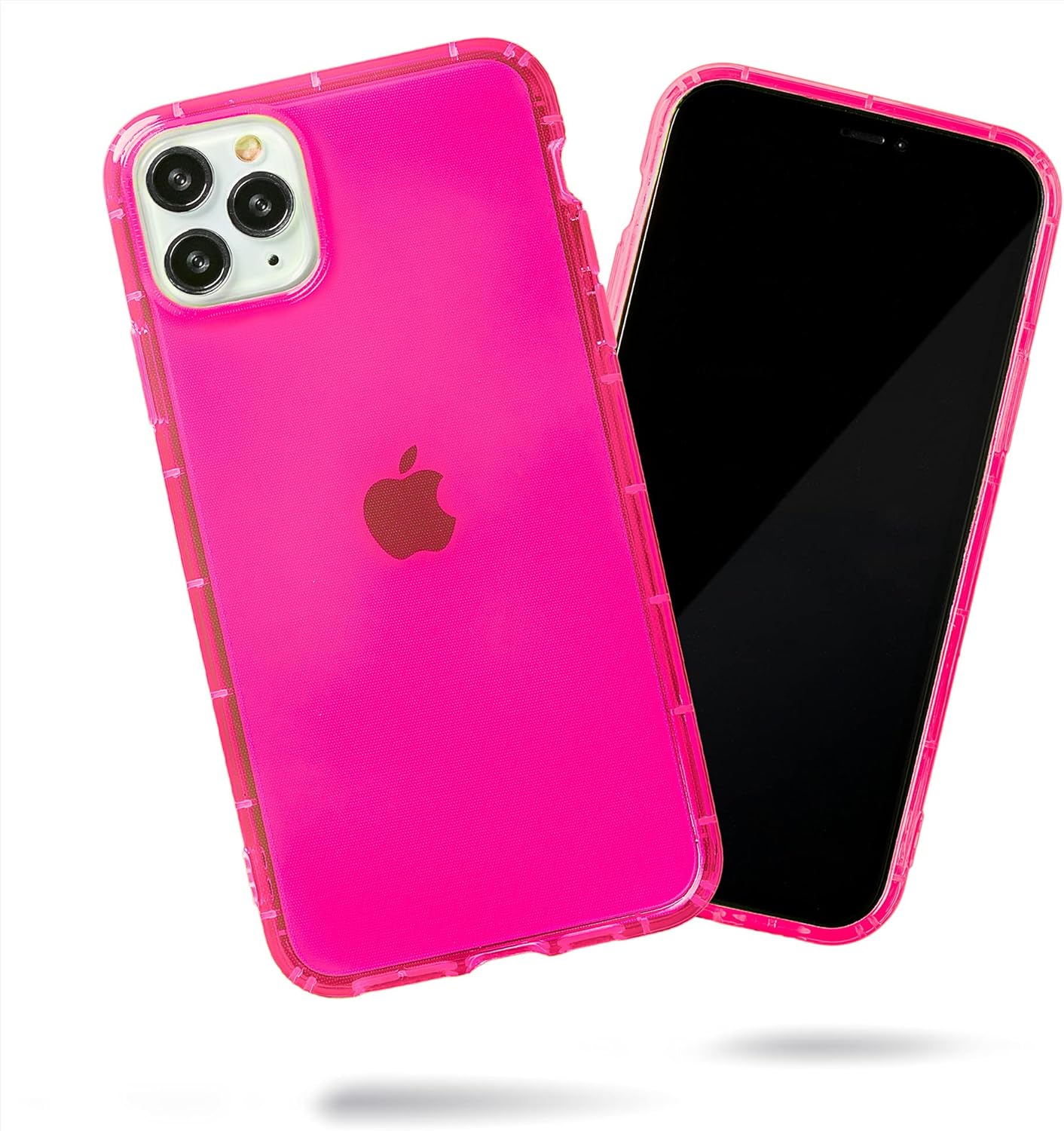 SteepLab Neon Highlighter Case for iPhone 11 Pro Max (2019, 6.5" Screen) The Grippy Jelly Case