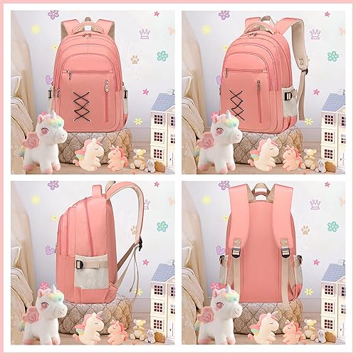 Miniatura 7 de HotAdsFW Mochila escolar para niños, adolescentes, mujeres, hombres y niñas, mochila de viaje para escuela primaria, secundaria, universidad,