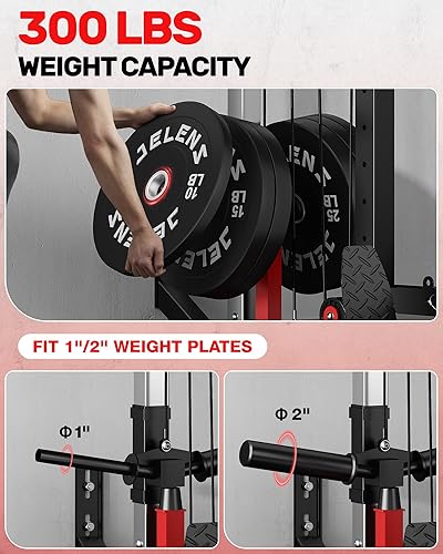 Vista 3 de RC01 - Máquina plegable LAT desplegable con asiento ajustable, estación de cable de montaje en pared con 16 posiciones ajustables, máquina de cable