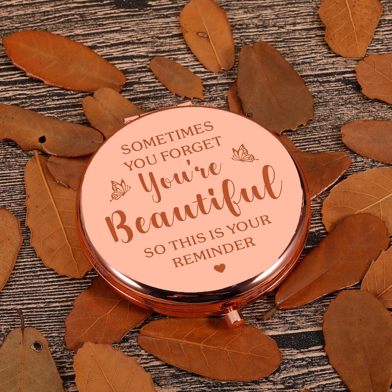 Fleure Esme Teenage Girl Stocking Stuffers College Gift for Girls Back to School Teen Girls Birthday Gifts for Daughter Gifts from Mom Compact Mirror Best Friend Friendship Gifts for Women Sister - Image 4