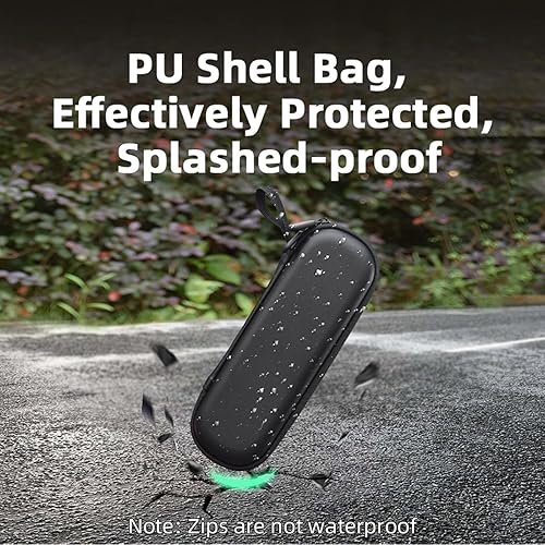 Miniatura 3 de Estuche de transporte para DJI Osmo Pocket 3, estuche de almacenamiento duro portátil, bolsa de transporte bolsillo 3 accesorios (negro)