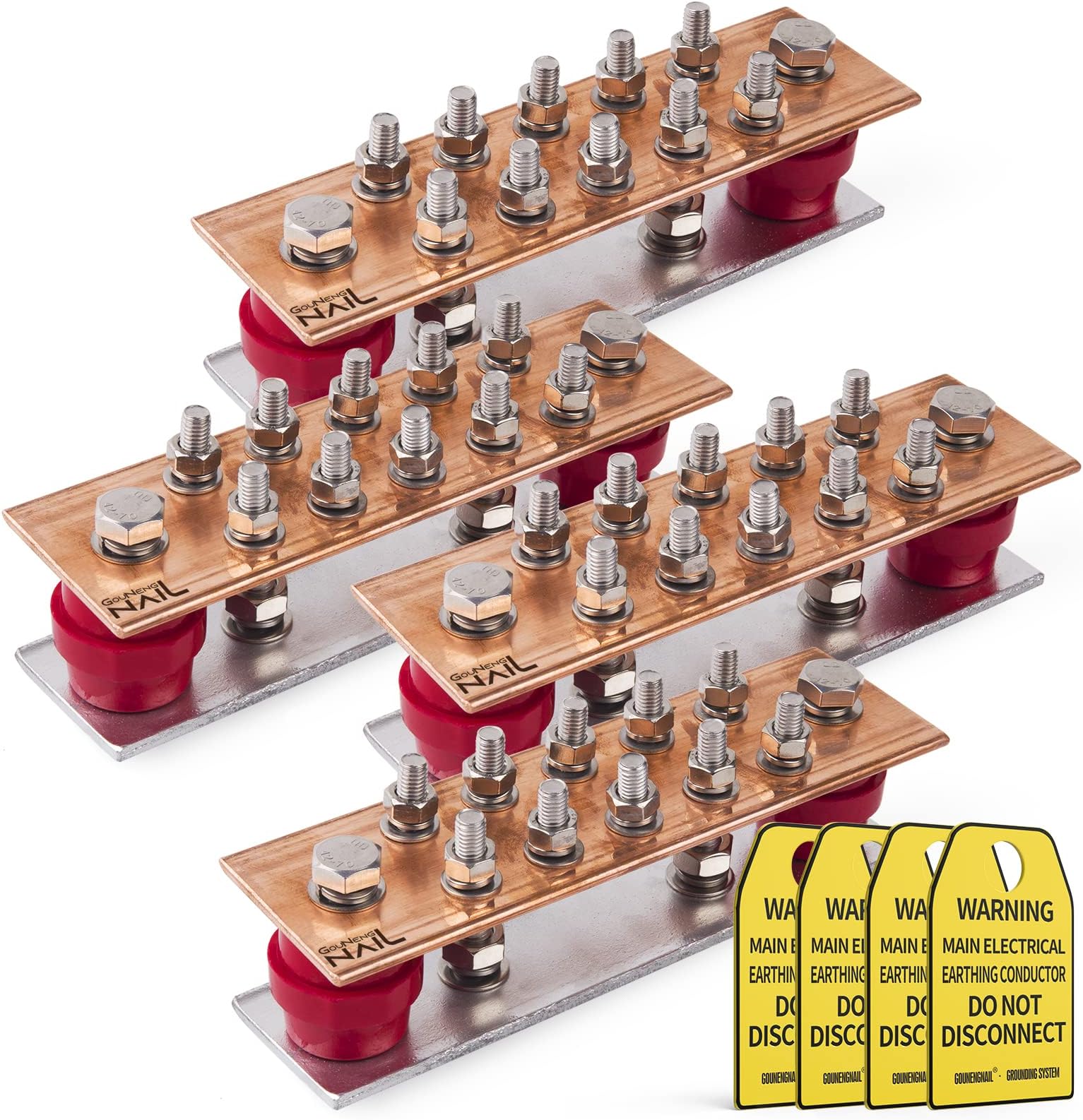 Copper Ground bar 10TP