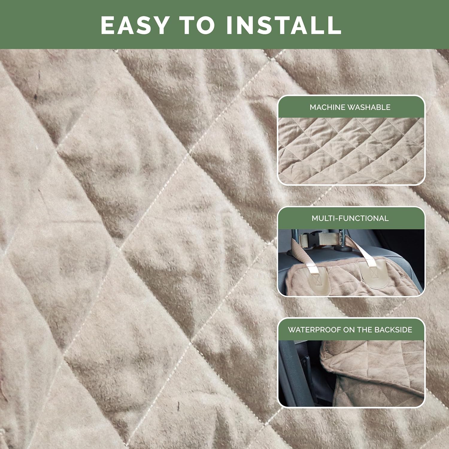 Elegant Comfort Premium Front Seat Car Protector... 14 Elegant Comfort Premium Front Seat Car Protector...